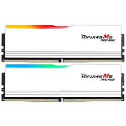 G.SKILL 32GB KIT DDR5 6000 CL36 RIPJAWS M5 NEO RGB Expo White