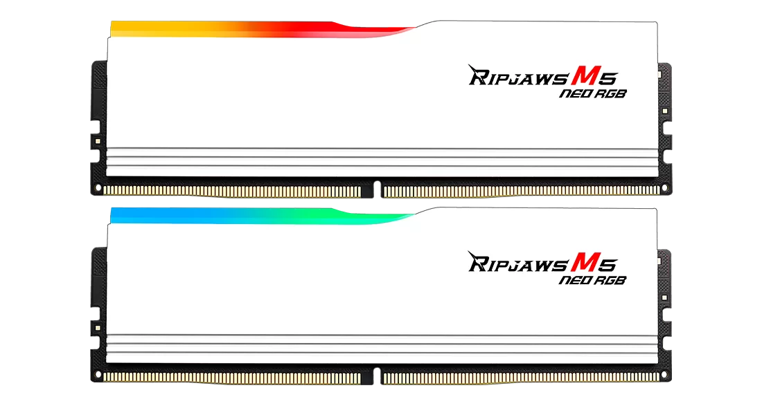 G.Skill Ripjaws M5 Neo DDR5 64GB 6000MHz, bílá