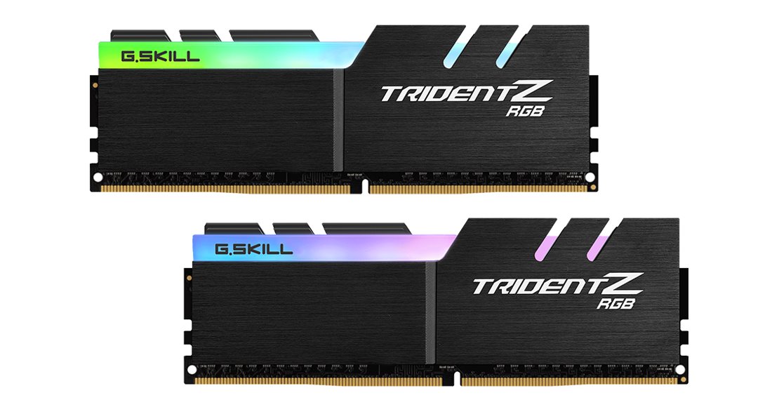 G skill trident z rgb 4000mhz cl15 память с очень низкими таймингами