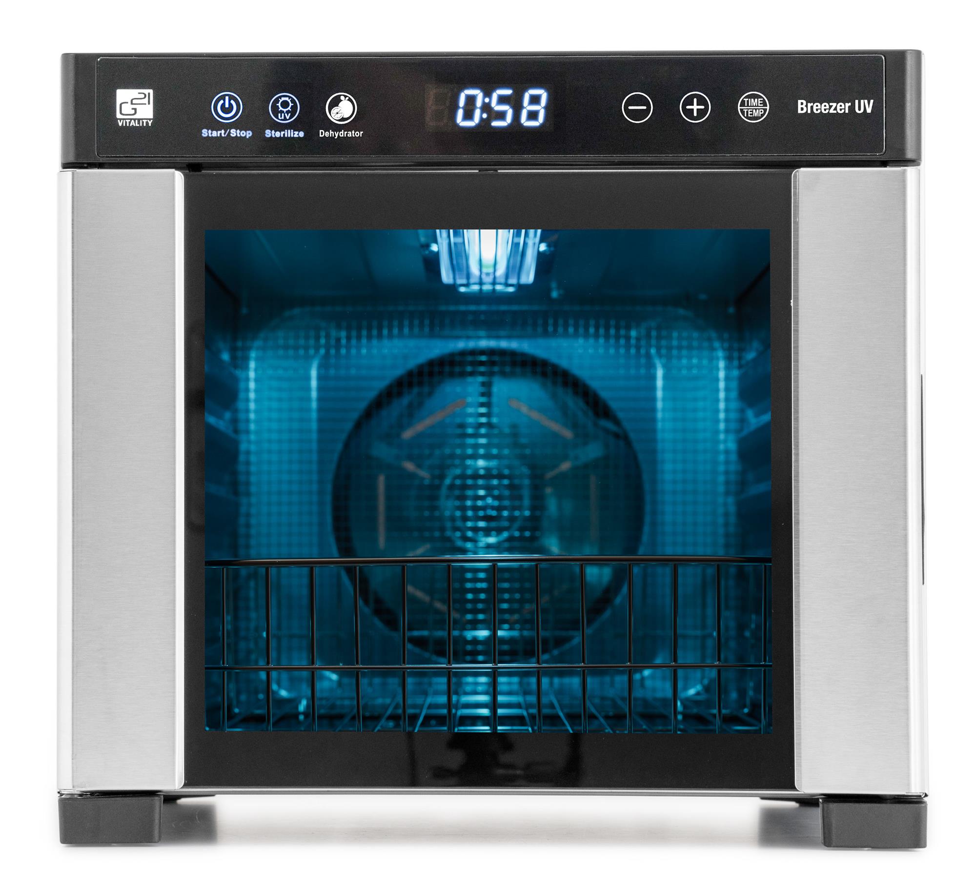 G21 Breezer s UV funkcí, nerez sušička ovoce