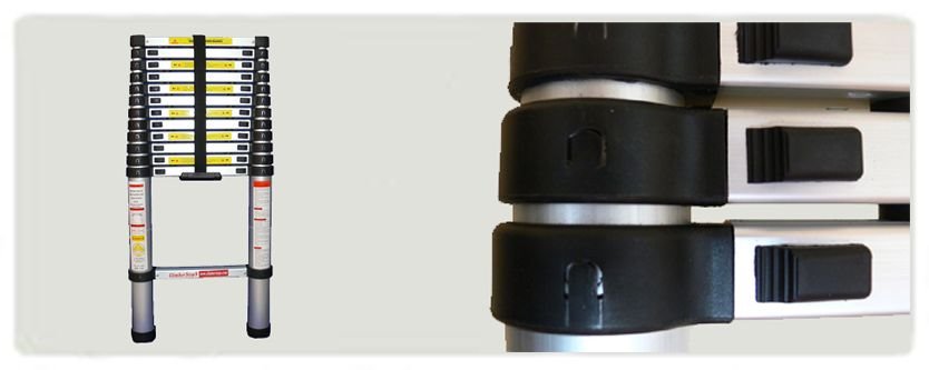G21 GA-TZ9-2,6M Teleskopický rebrík