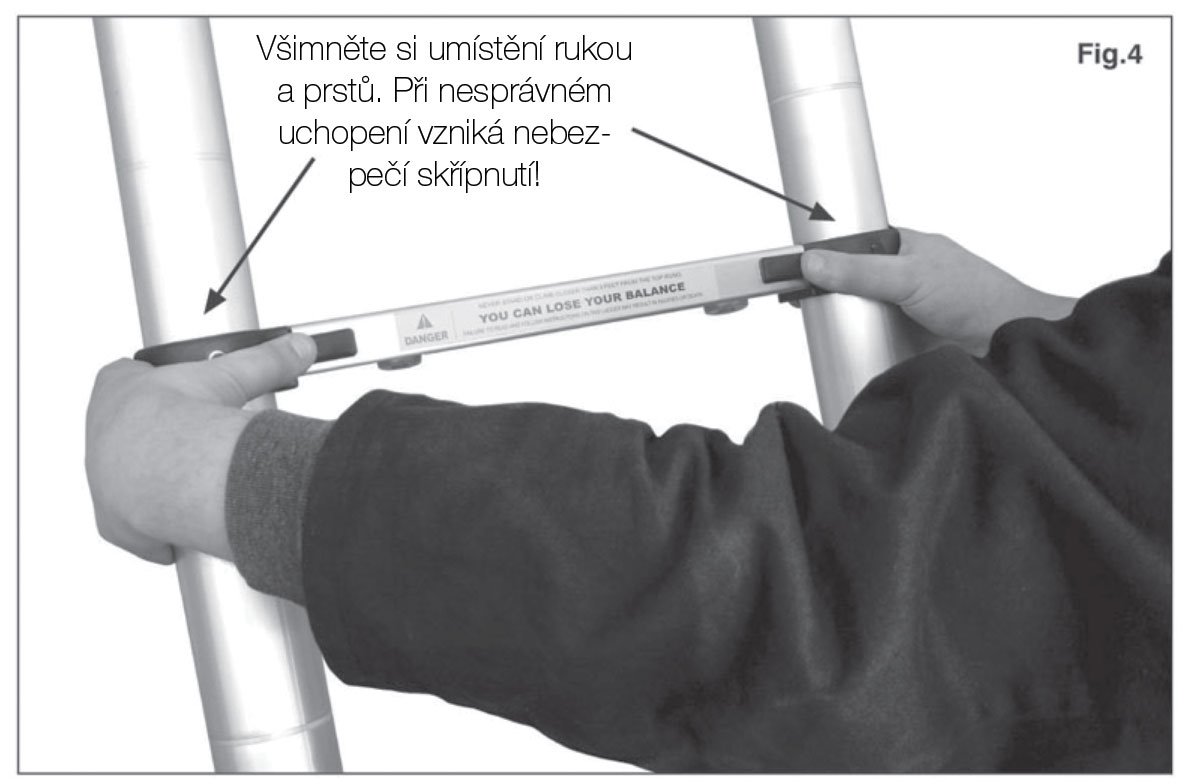 G21 GA-TZ9-2,6M Teleskopický rebrík