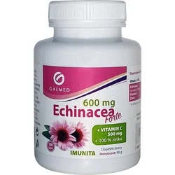 GALMED Echinacea forte 600mg + Vitamin C + Zinek, 100 tbl