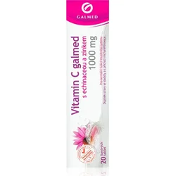 GALMED Vitamín C 1000 mg s echinaceou a zinkom, 20 tbl