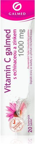 GALMED Vitamin C 1000mg s echinaceou a zinkem, 20 tbl