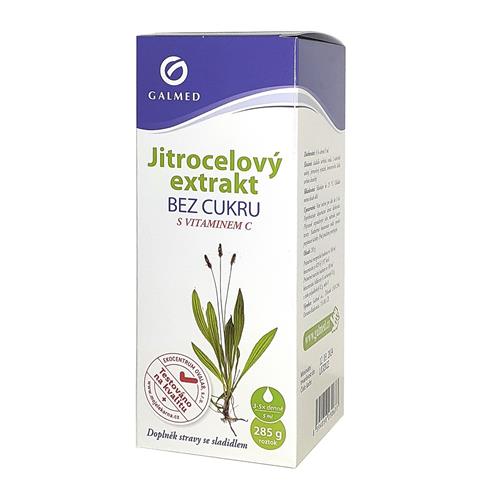 GALMED Výťažok z skorocelu s vitamínom C bez cukru, 285 g