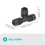 Gardena 13201-20 MDS T-kus 13 mm 2ks