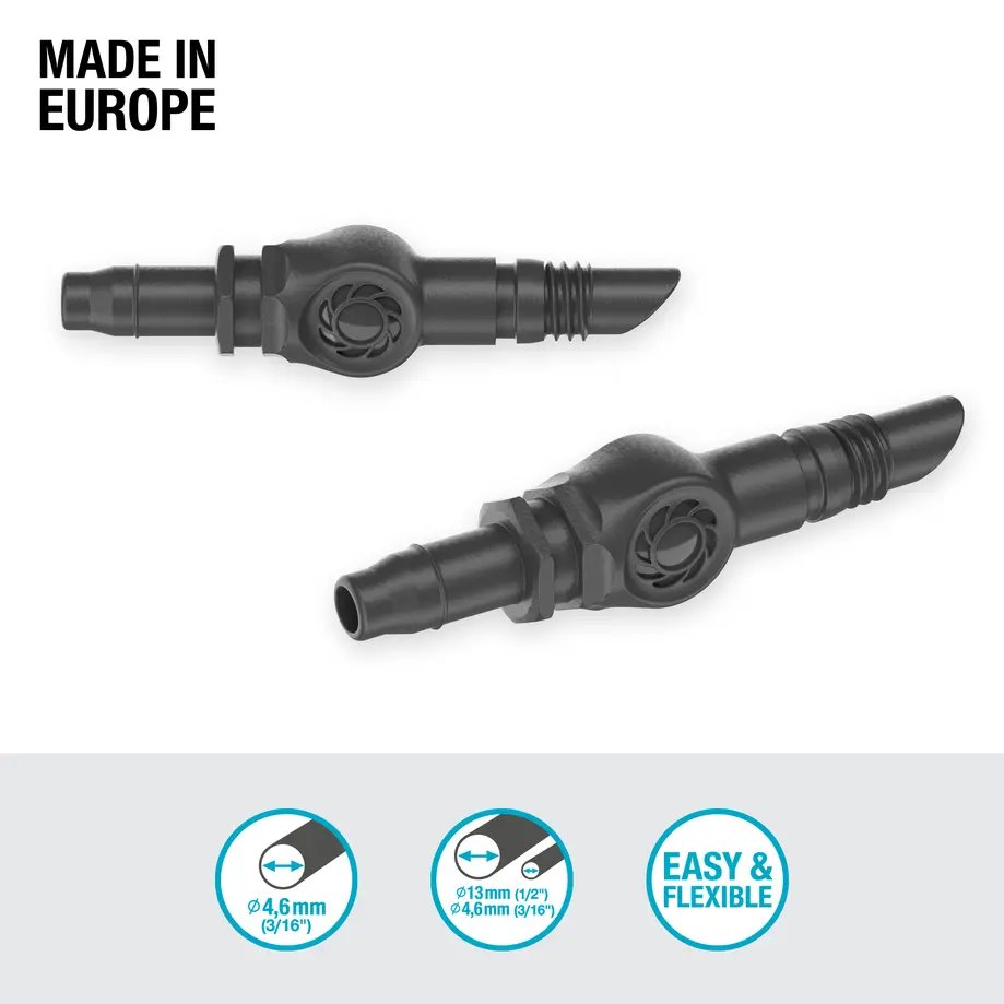 Gardena 13213-20 MDS Spojka 4,6 mm (3/16") 10ks