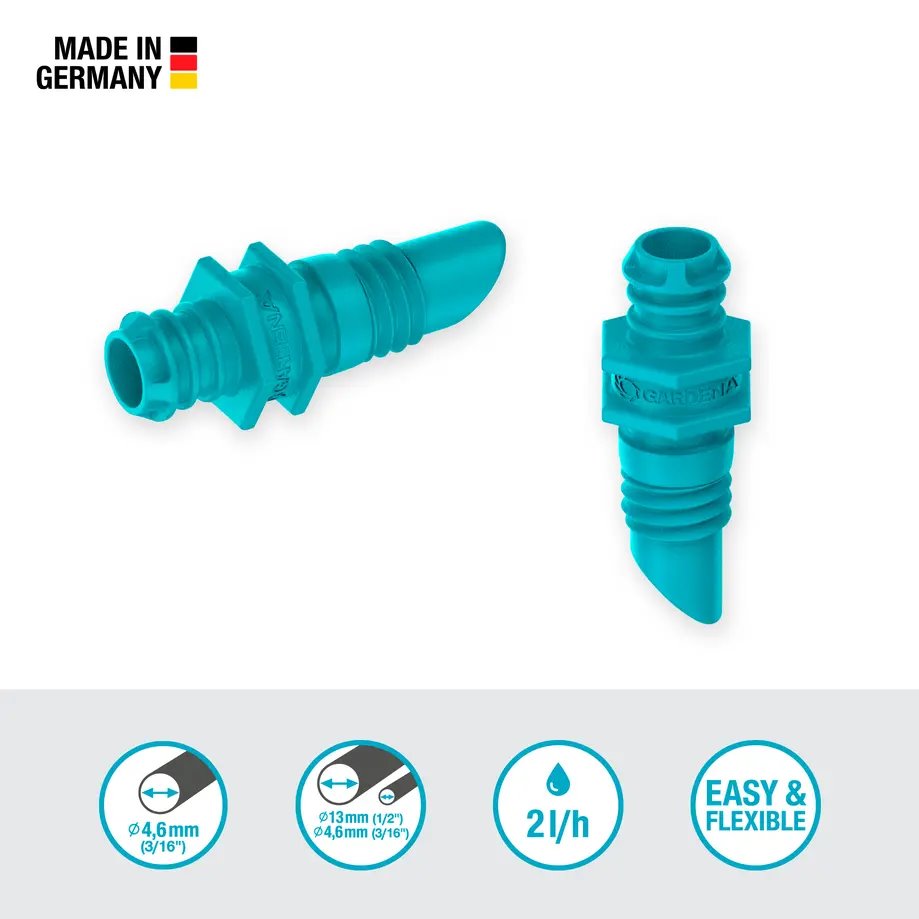 Gardena 13307-20 MDS Kapač koncový 2 l/h