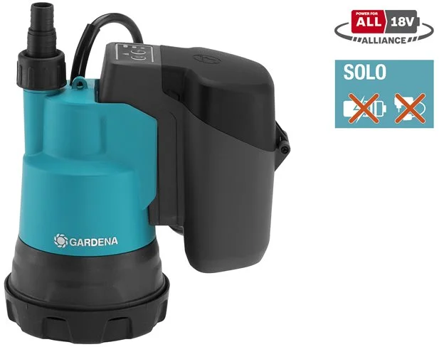 Gardena 14600-55 Ponorné čerpadlo pre čistú vodu 2000/2 18V P4A bez aku