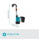 Gardena 14602-55 Čerpadlo do sudu 2000/2 18V P4A solo
