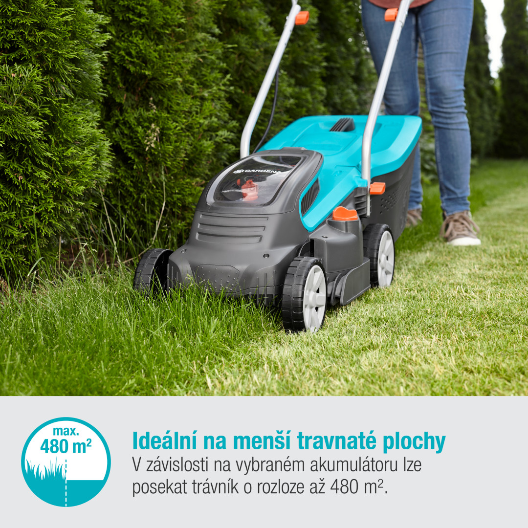 Gardena 14621-55 Kosačka PowerMax 32/36V P4A