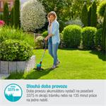 Gardena 14700-55 Akumulátorový vyžínač EasyCut 23/18V P4A