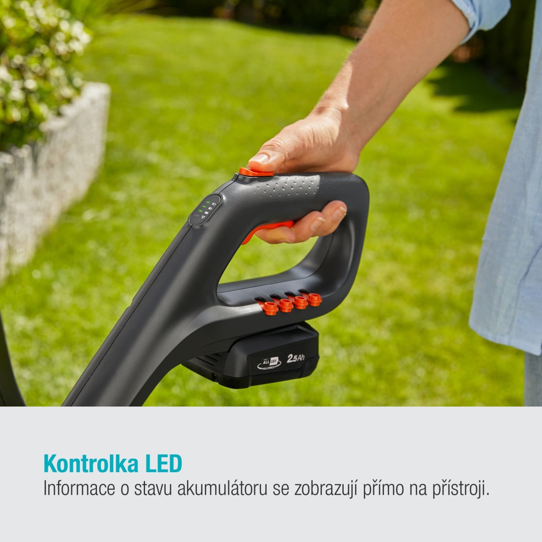 Gardena 14701-20 Aku trimmer ComfortCut 23/18V P4A - sada