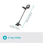 Gardena 14704-20 Akumulátorový vyžínač EasyTrim 25/18V P4A - sada