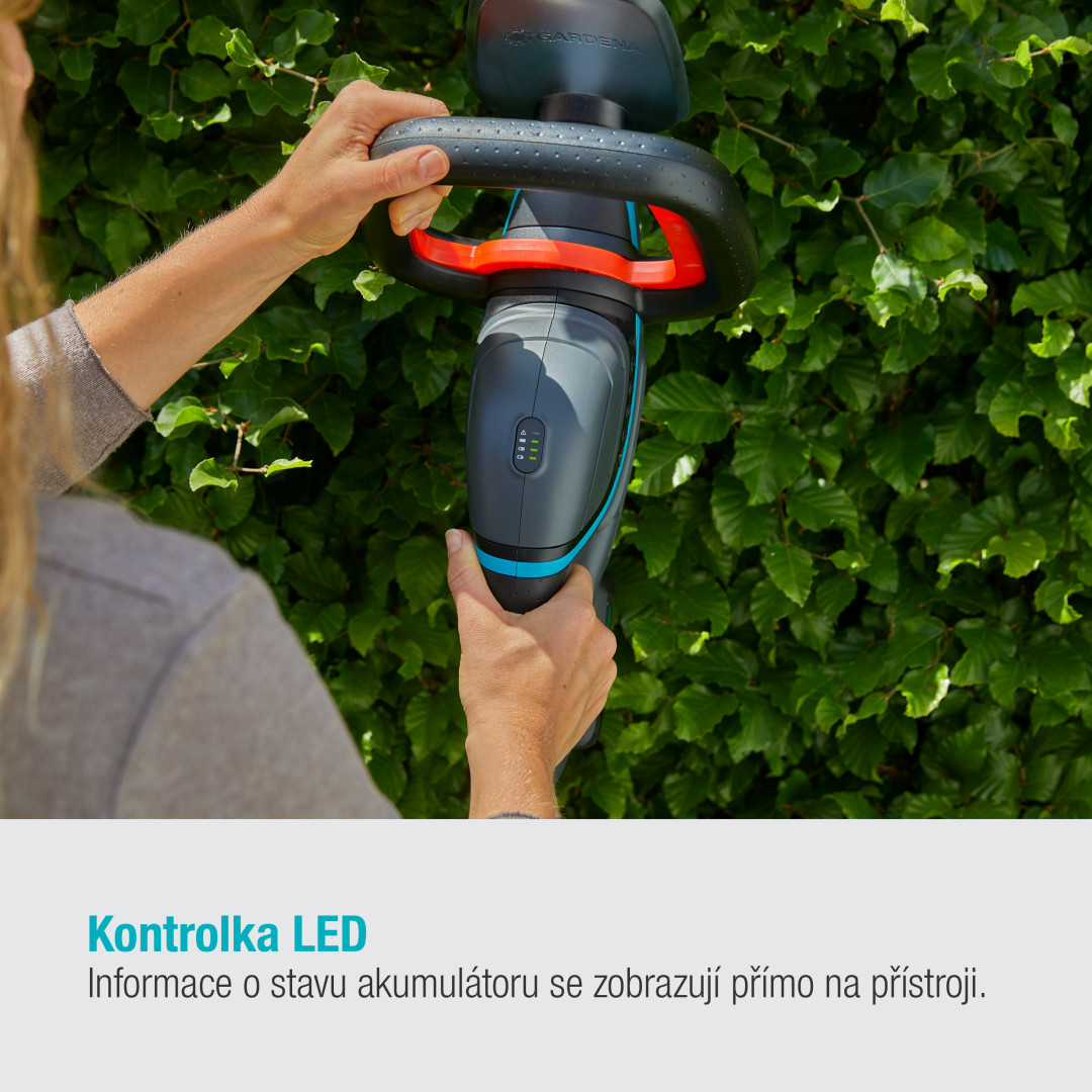 Gardena 14730-55 Akumulátorové nožnice na živý plot ComfCut 50/18V P4A solo