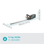 Gardena 14731-20 ComfCut 60 18V P4A sada na strihanie živých plotov