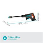 Gardena 14800-31 AquaClean 18V RtU Premium akumulátorová čistiaca súprava