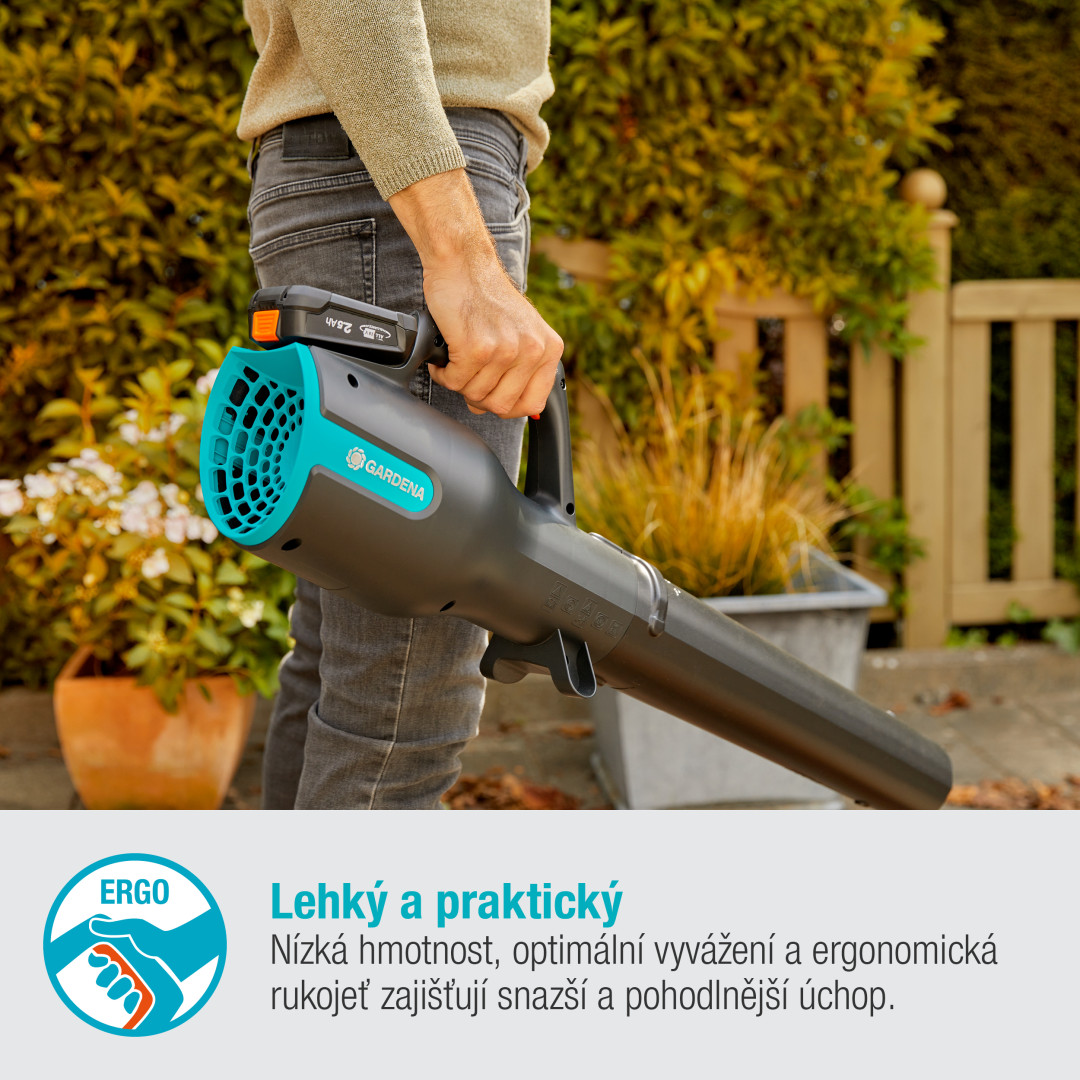 Gardena 14890-20 Foukač PowerJet 18V P4A - sada