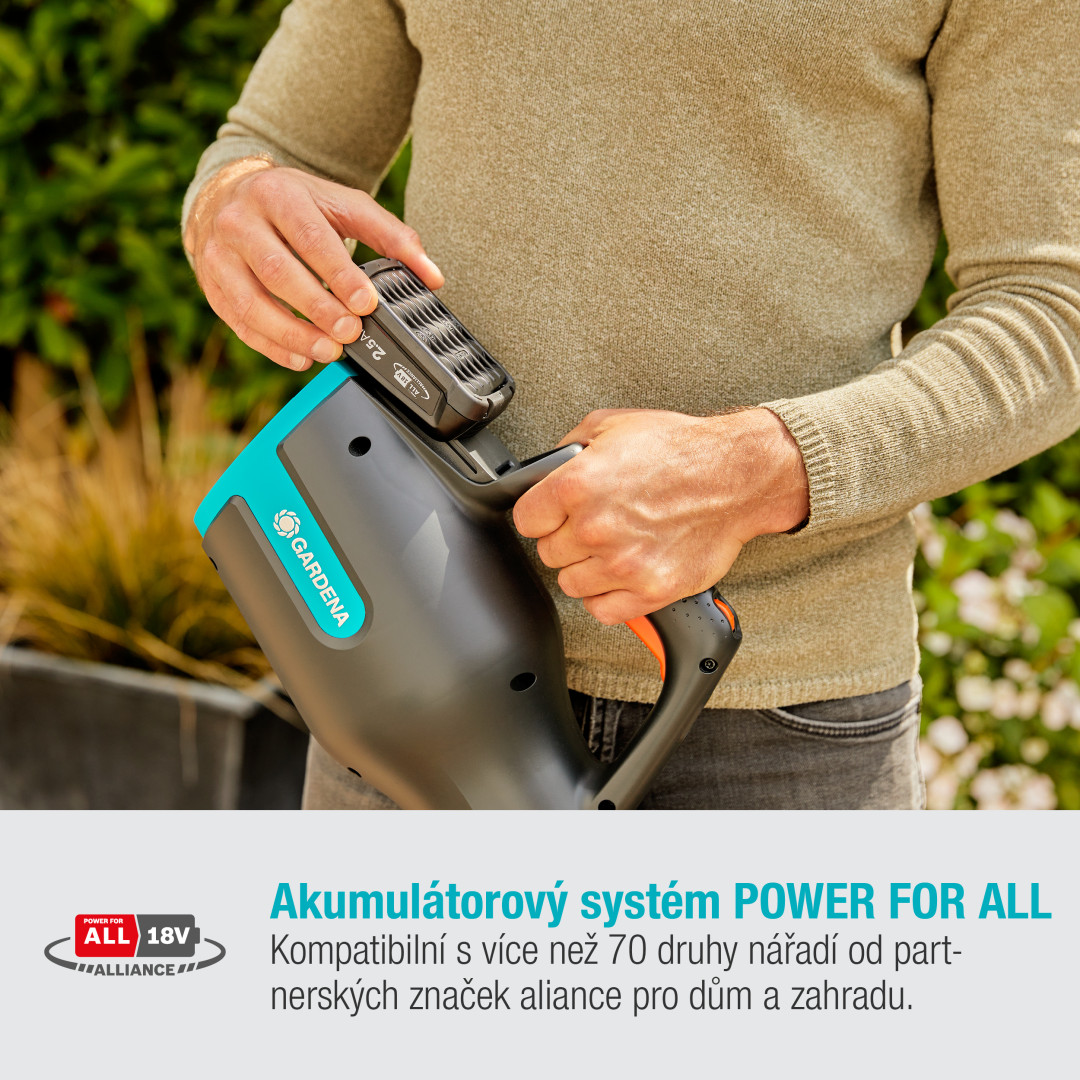 Gardena 14890-55 Fúkač PowerJet 18V P4A