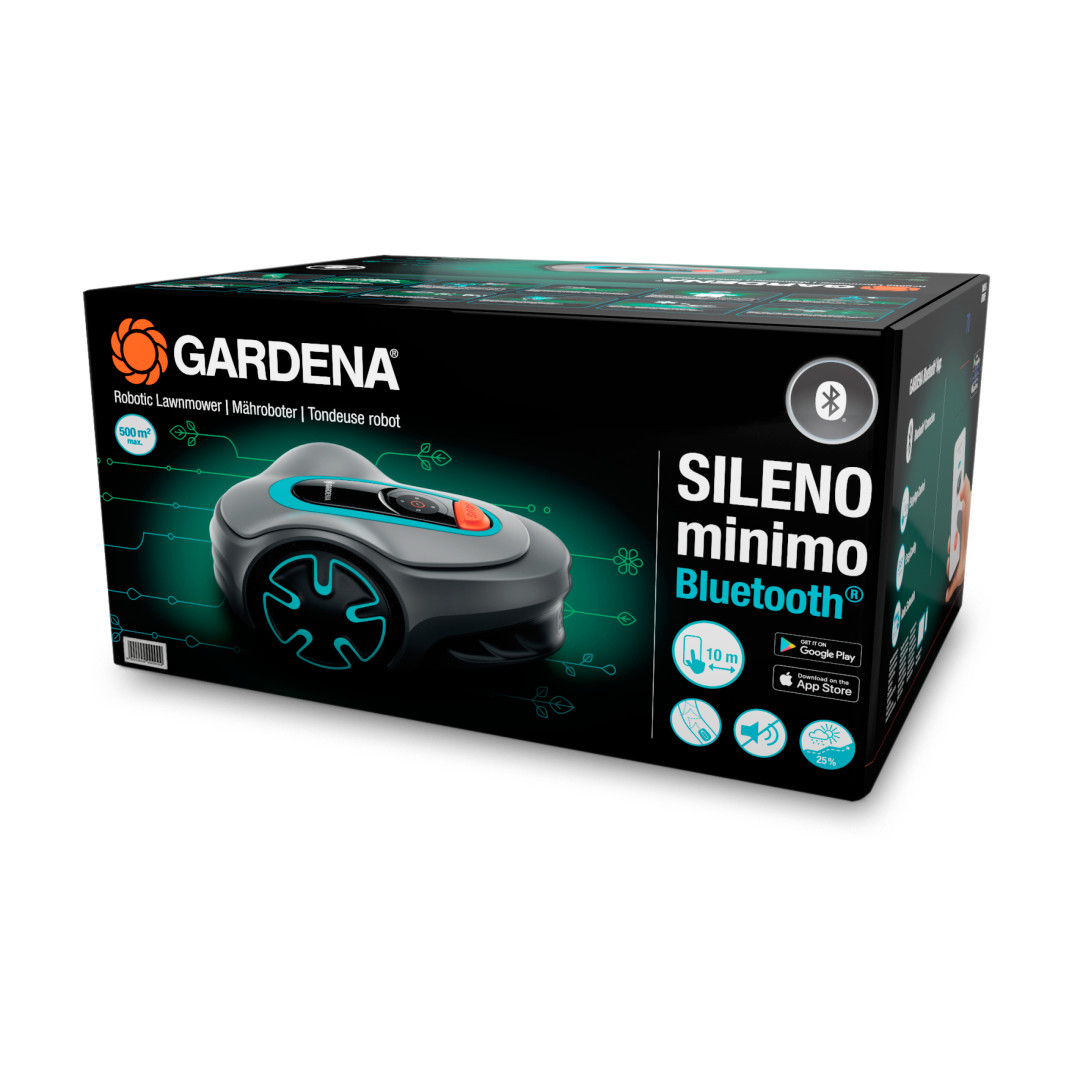 Gardena 15202-32 Robotická sekačka SILENO minimo 500