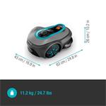 Gardena 19922-32 Robotická kosačka Smart SILENO Free 800 m2