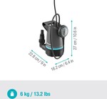 Gardena 9016-47 Odvodňovacie čerpadlo na čistú vodu 20000 BASIC