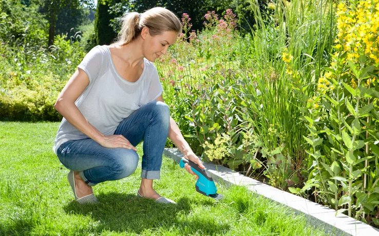 GARDENA akumulátorové nožnice na trávu Li AccuCut