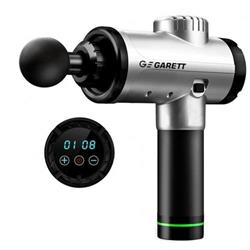 Garett Beauty Powerful Massage pistol - masážní pistole, stříbrná