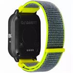Garett Kids univerzální řemínek 20 mm, zelený reflexní