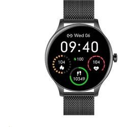 Garett Smartwatch Classy černá, ocel