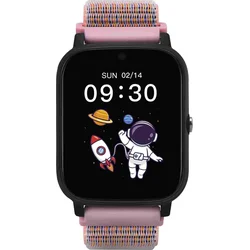 Garett Smartwatch Kids Tech 4G Ružový suchý zips