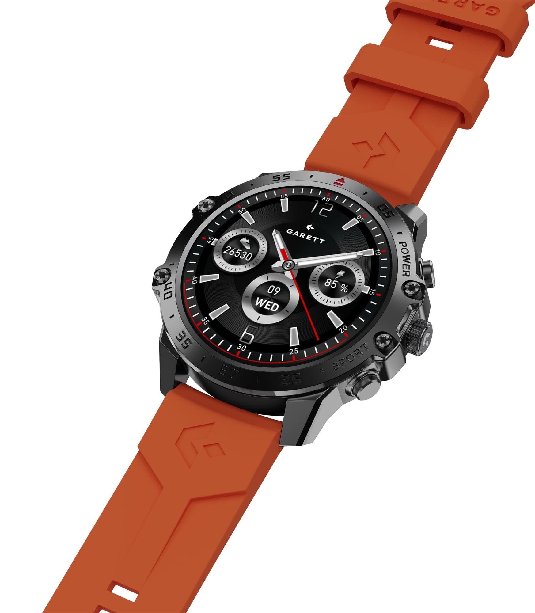 Garett Smartwatch V14 Black Steel