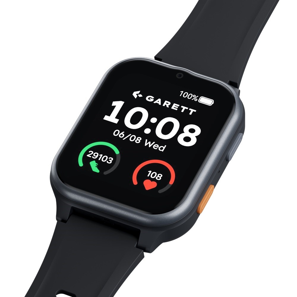 Garett Smartwatch Vita 4G Black - seniorské hodinky