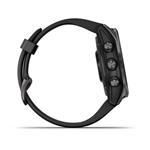Garmin fenix 7S PRE Sapphire Solar, Titan Carbon Gray / Black Band 010-02539-25