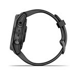 Garmin fenix 7S Sapphire Solar, Titan Carbon Gray / Black Band