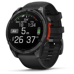 Garmin fenix® 8 – 47 mm, AMOLED, SIate Grey, silikonový řemínek