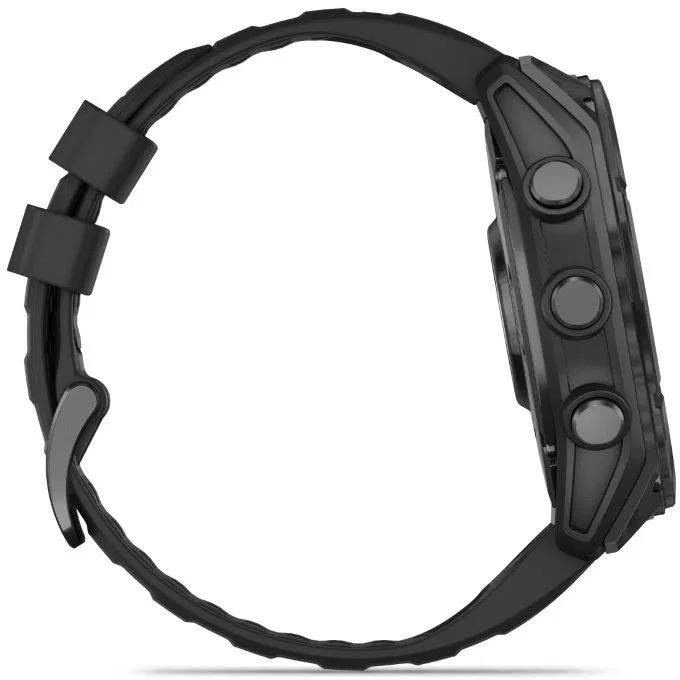Garmin fenix® 8 – 51 mm, AMOLED, SIate Grey, silikonový řemínek