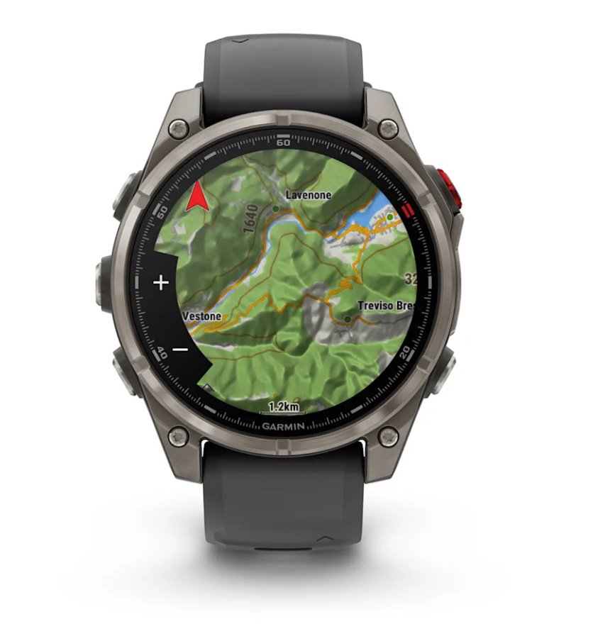 Garmin fenix 8 Pro – 47 mm, AMOLED Saphire,Titanium, černá