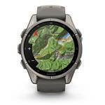 Garmin fenix® 9 – 43 mm, AMOLED, Titanium - Pebble Gray