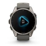 Garmin fenix® 9 – 43 mm, AMOLED, Titanium - Pebble Gray