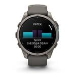 Garmin fenix® 9 – 47 mm, AMOLED, Titanium - Pebble Gray