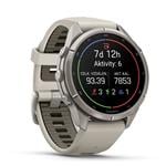 Garmin fenix® 9 Pro – 43 mm, AMOLED, Titanium - Fog Gray