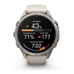Garmin fenix® 9 Pro – inReach 43 mm, AMOLED, Titanium - Fog Gray