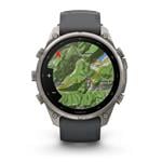 Garmin fenix® 9 Pro – inReach 47 mm, AMOLED, Titanium - Graphite Black