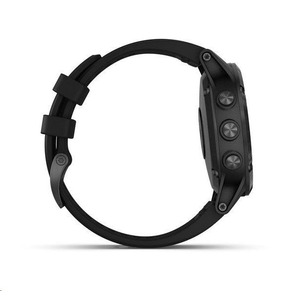 fenix 5 black sapphire with black band