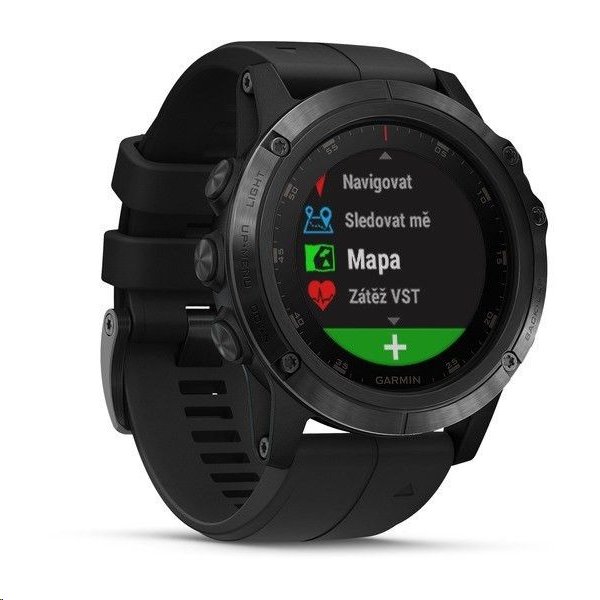 fenix 5 plus sapphire black with black band