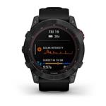 Garmin fenix7X Solar, Gray/ Black Silicone Band (Bez TOPO map)