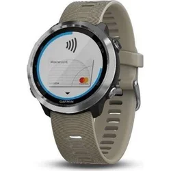 Garmin Forerunner 645 Optic, Steel, Sandstone band