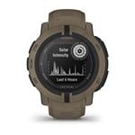 Garmin Instinct 2 Solar – Tactical Edition, Coyote Tan